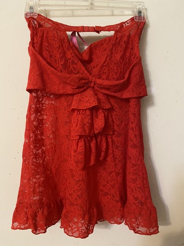 VICTORIA'S SECRET THE LACIE RED BABYDOLL ALLURING PROVOCATIVE SEXY SEDUCTION M - Bild 18 von 24