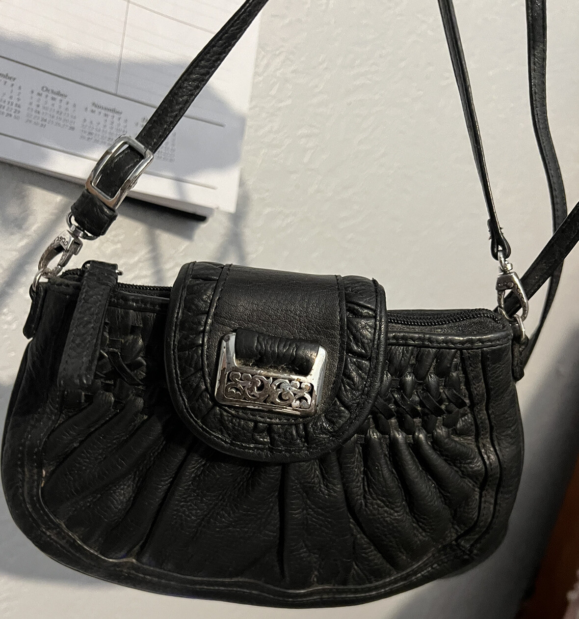 PONY Borsa a tracolla BRIGHTON PIA MG Baguette Organizer MGPPB in pelle