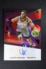 2021-22 Panini Recon Basketball True Potential Usman Garuba Auto Rookie #/99 G
