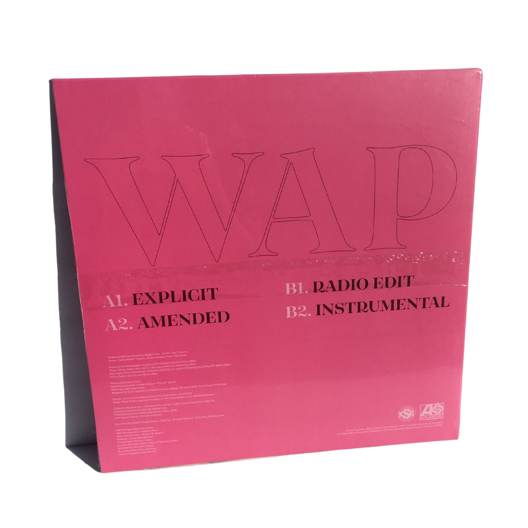 Megan Thee Stallion and Cardi B WAP Limited Edition Vinyl Music