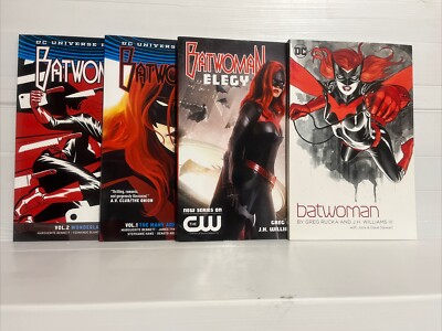 Batwoman Vol 1, Vol. 2: Batwoman, Batwoman Elegy DC Comics   4 Book Lot