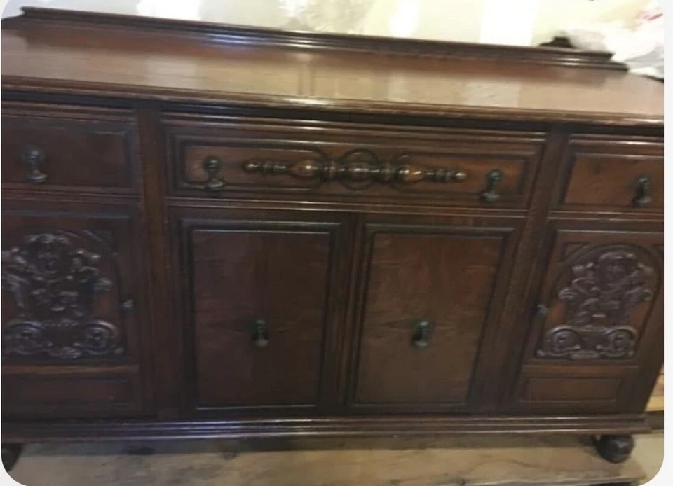 ¡¡Reducción de precio significativa!! Solo camioneta.!Juegos muebles de comedor antiguos Foto 3 de 4