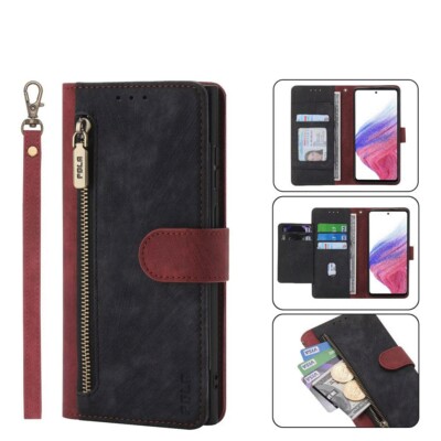 Kartenetui HandyHülle für Xiaomi Redmi SchutzTasche RFID Case Klapp Wallet Cover
