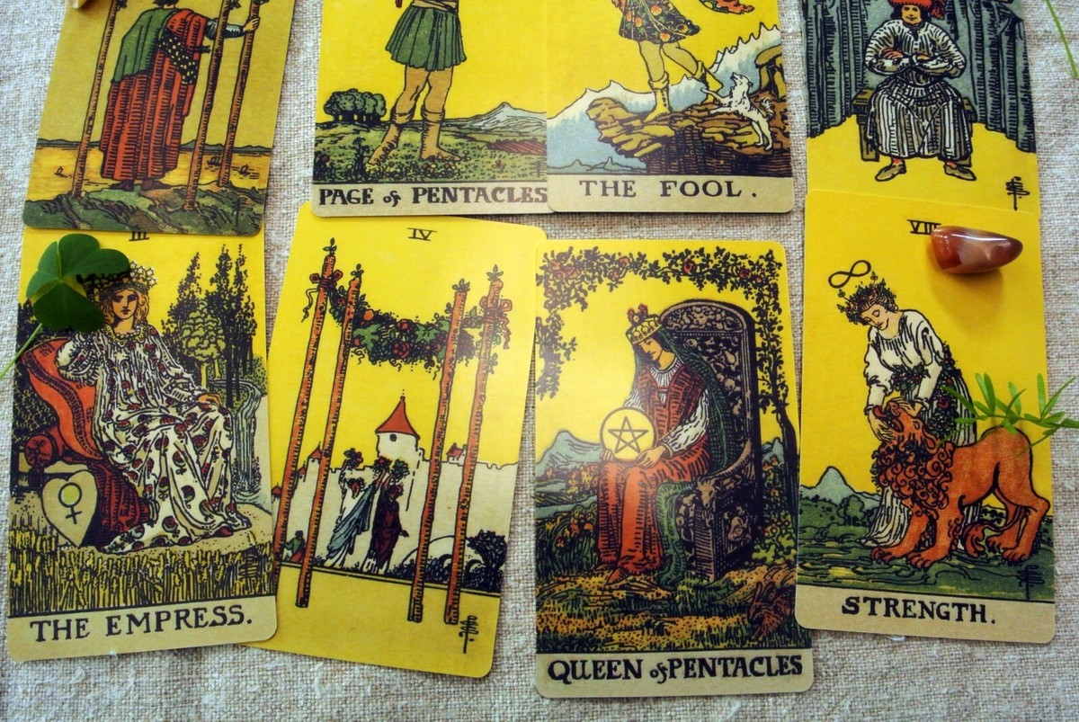 貴重　新品未開封Óriens Tarot Deck ポケットサイズ 78pcs Ancient Western Divination Cards Rides Waite Tarot