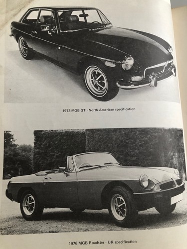 MGB Roadster and GT Coupe 1962 to 1974 Haynes Owners Workshop Manual 1798cc - Picture 5 of 9