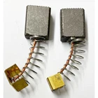 CARBON BRUSHES TO FIT  ELECTRIC MOTOR 7X11x14mm  Grooved GENERIC homelite E135