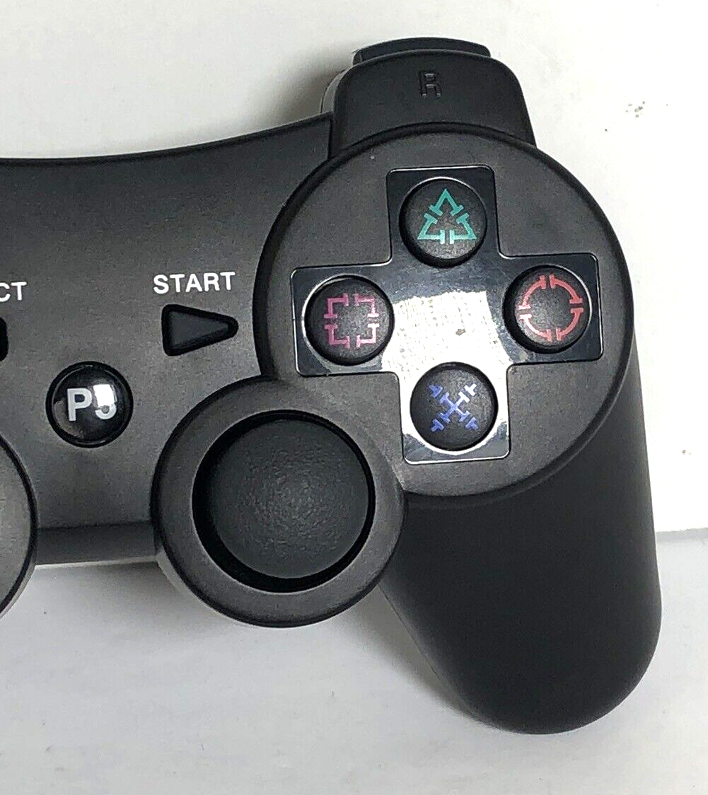 PS3 Wireless Game Black Replacement Controller For PlayStation 3 eBay