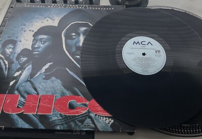 Juice Soundtrack OG 1992 UK Press PROMO LP In Picture Cover G+/G+ 2Pac Rakim!