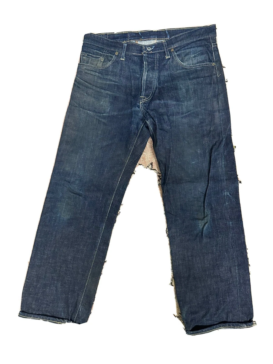 Levis 510 XX Selvedge Cinch Back W34 L32 Made in Japan Big E eBay