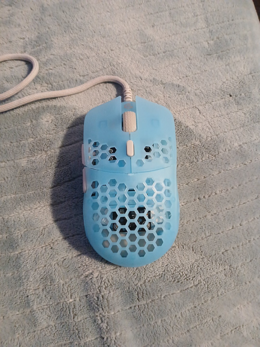 RGB Gaming Mouse Wired M5 E-Sports by Ziyou Lang in Sky Blue-image