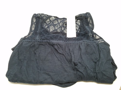 Liz Lange Maternity Dark Shadow Blue Top XS - Picture 3 of 3