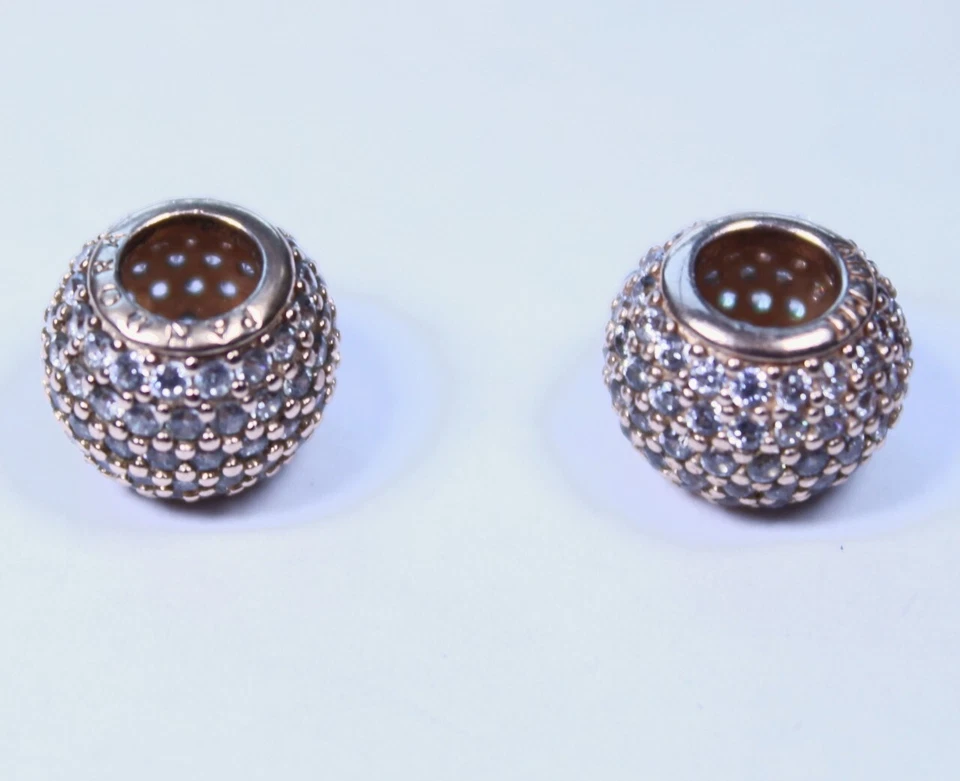 Pandora Oro Rosa Luces Brillantes Bola Dije - 781051CZ Foto 2 de 2