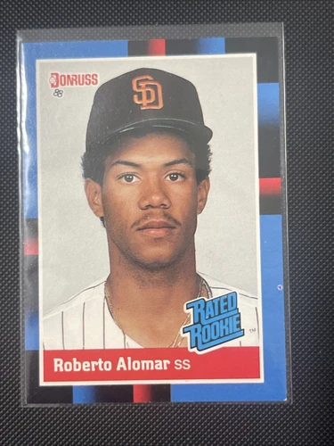 1988 Donruss - Roberto Alomar - Rated Rookie #34