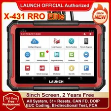 8inch Car Diagnostic Tools Auto OBD OBD2 Scanner Active Test 31 Reset ECU Coding