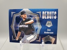 2021 Panini Mosaic Baseball Debuts Ian Anderson Rookie Insert Card