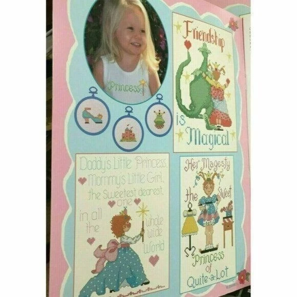 CROSS STITCH Alma Lynne Designs For Every Little Princess & Her Prince Patterns - Image 2 of 4