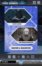 Topps Star Wars Card Trader 2024 Legacy Anakin Skywalker Blue - Grand Inquisitor