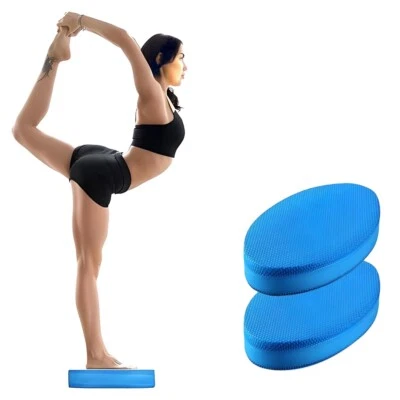 2X Balance Pad Oval Ganzkörpertraining gelenkschonend | Gleichgewicht *Stabilitä - Bild 1 von 4