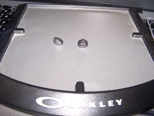 NEW RARE OAKLEY X-METAL ROMEO BLACK NOSE PADS/ NOSEPIECES/BOMBS 100 AUTHENTIC