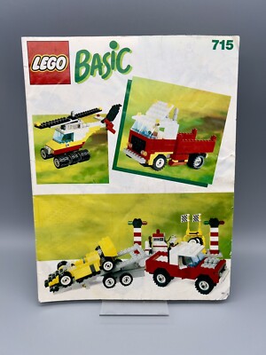 LEGO   715 instructions basic basic building kit, from 1990-instruction/instruction
