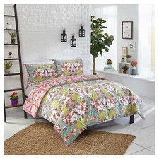 New Boho Boutique Festival Frenzy King Comforter Set 3pc