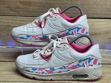 Pink White Girls Sneakers Sz 8.5 Unbranded Colorful