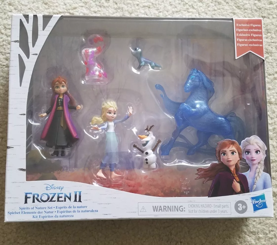 FROZEN 2 II SPIRITS OF NATURE Figure Set Anna Elsa Olaf Spirit