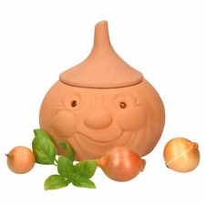 Zwiebeltopf Onni Terrakotta Vorratstopf Zwiebel Aufbewahrung Vorratstopf Topf