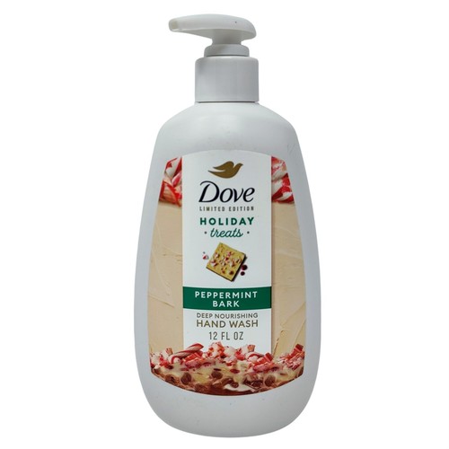 Dove Holiday Treats Hand Wash Peppermint Bark 12oz Liquid Hand Soap
