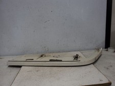 96 Seville Left Driver Headlight Filler Panel Piece - White - Loc C 76690