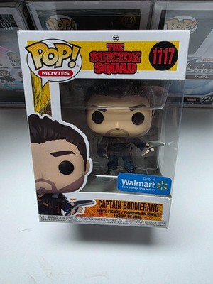 Funko Pop! Movies Suicide Squad Captain Boomerang Walmart Exclusive #1117 NIB