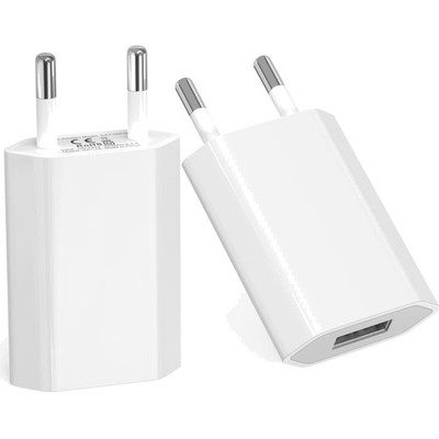 USB Ladegerät, 2er Pack, kompatibel mit iPhone, Samsung, Xiaomi, Sony, LG, Ta...