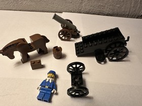 LEGO Western Set 6716 Weapons Wagon, 75% complete, w/instructions 