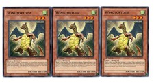 Yugioh- 3X Wingtortoise - Rare - 1st Edition - GENF-EN022 - Near Mint