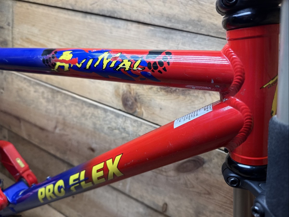 Vintage Proflex Animal Full Suspension Mountain Bike Large Frame