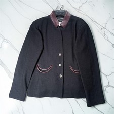 Rare 00s CHANEL Archive Wool Jacket 44