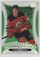 2021-22 Upper Deck Ovation World Premiere Green 10/25 Tyce Thompson #WP-37 6o2