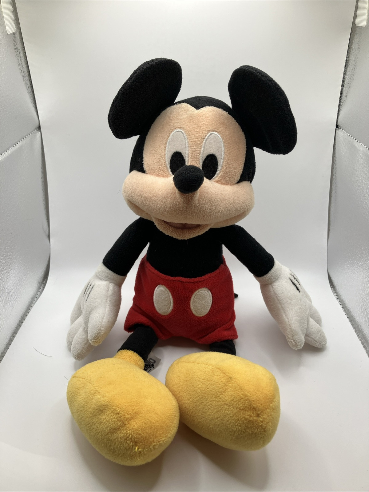 Disney Parks MICKEY MOUSE 12” Plush Stuffed Animal Toy Authentic Original W3