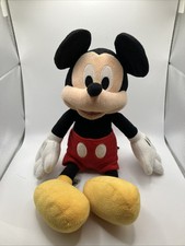 Disney Parks MICKEY MOUSE 12  Plush Stuffed Animal Toy Authentic Original W3