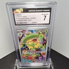 Pokémon - Ludicolo Phantasmal Flames Illustration Rare Holo #095/094 CGC 7 2025