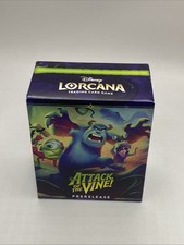 B6 LORCANA ATTACK OF THE VINE SET 13 NEW FACTORY SEALED PRERELEASE KIT