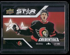 2022-23 Upper Deck Credentials #2S-6 Tim Stutzle Star of the Night: Second Star
