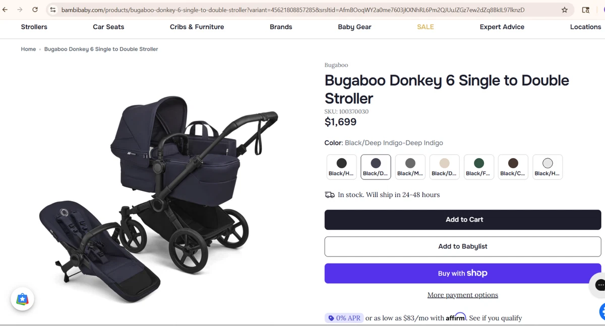 stroller britax Britax Willow Brook Travel System main image 1