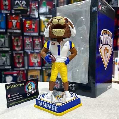 NFL ロサンゼルス・ラムズ ビンテージボブルヘッド RAMPAGE Los Angeles Rams 