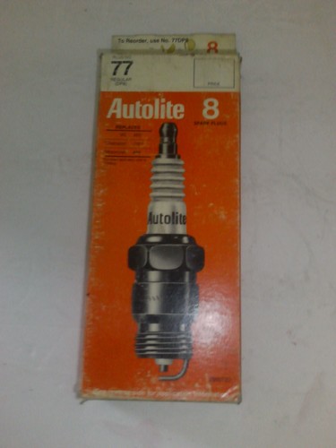 Autolite Spark Plug 77 Regular  Box 8