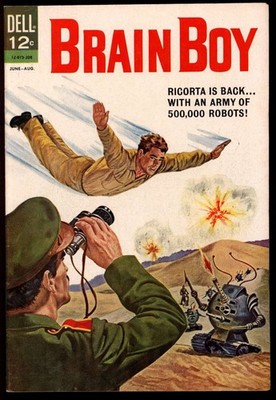 BRAIN BOY #5 7.0 // DELL PUBLISHING 1963