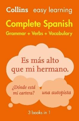 Easy Learning Spanish Complete Grammar, Verbs and
