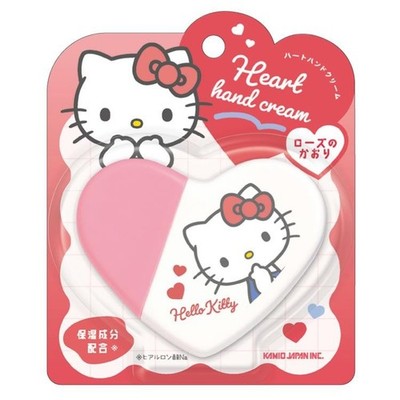 Sanrio Hello Kitty Heart Hand Cream 70g Rose Scent Japan NEW