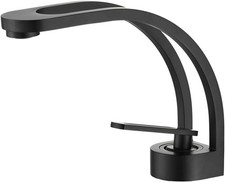 Bathroom Sink Faucet Single Handle One Hole Vessel Basin Lavatory Mixer Faucet