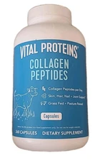 Vital Proteins Collagen Peptide - 360 Capsules Collagen Supplement EXP : 03/2027